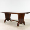 table art deco palissandre palisander rosewood 1930 french antiques